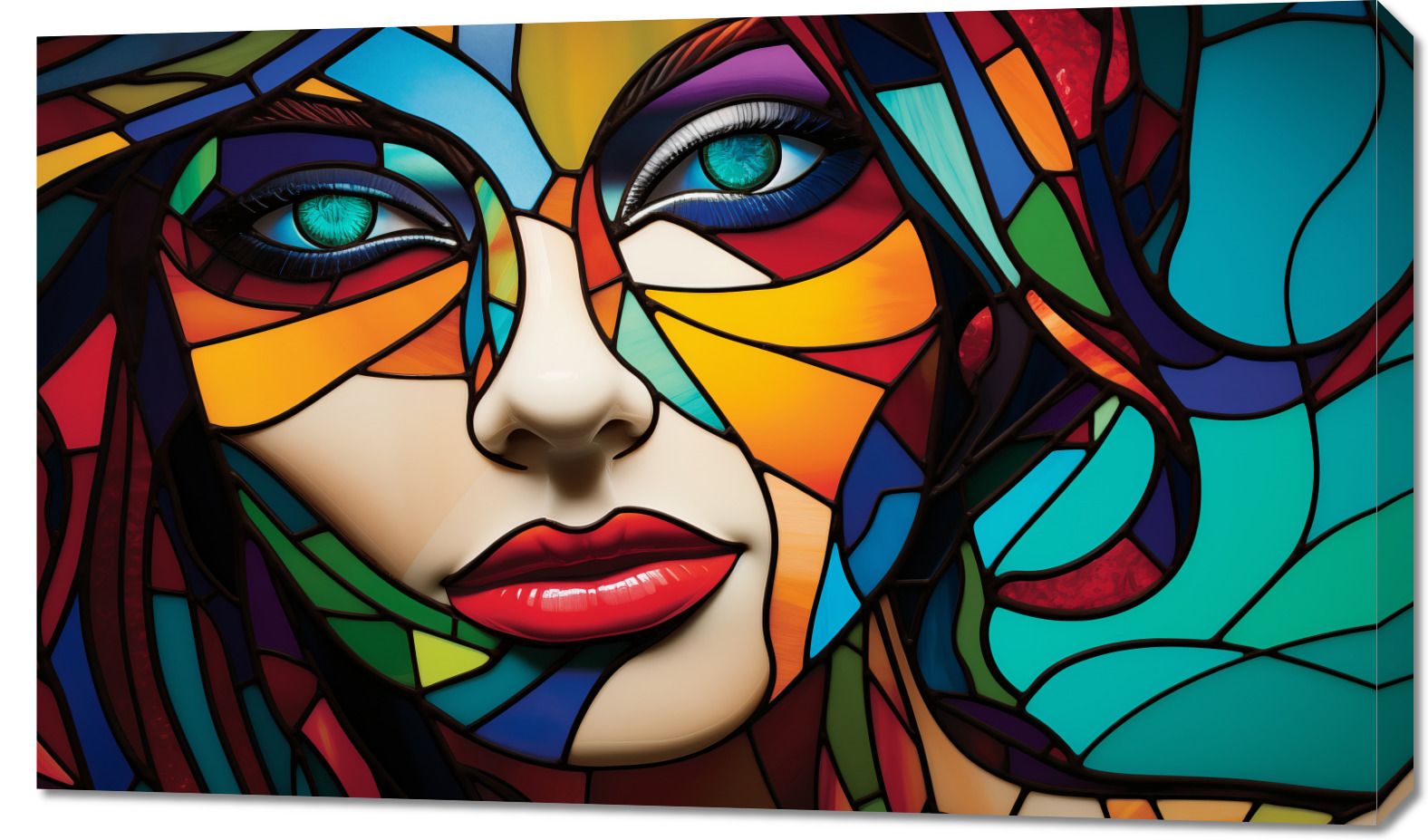 Obraz 100x60cm Spójrz Mi W Oczy