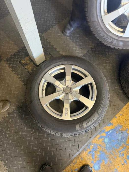 Michelin zimowe z alufelgami w komplecie