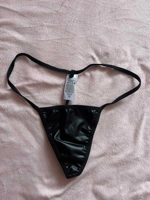 Stringi skórzane r. M