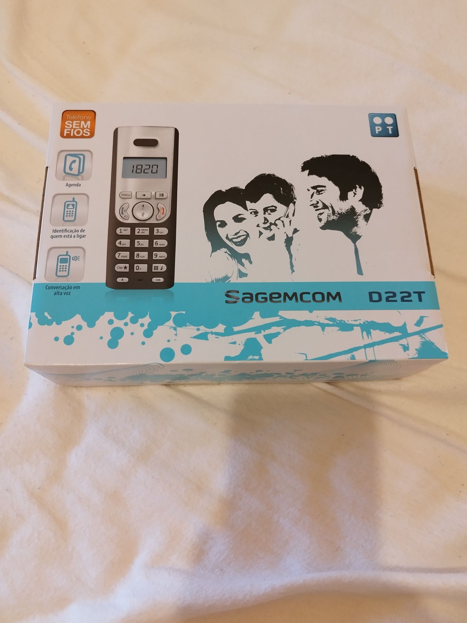 Telefone sem fio SAGEMCOM