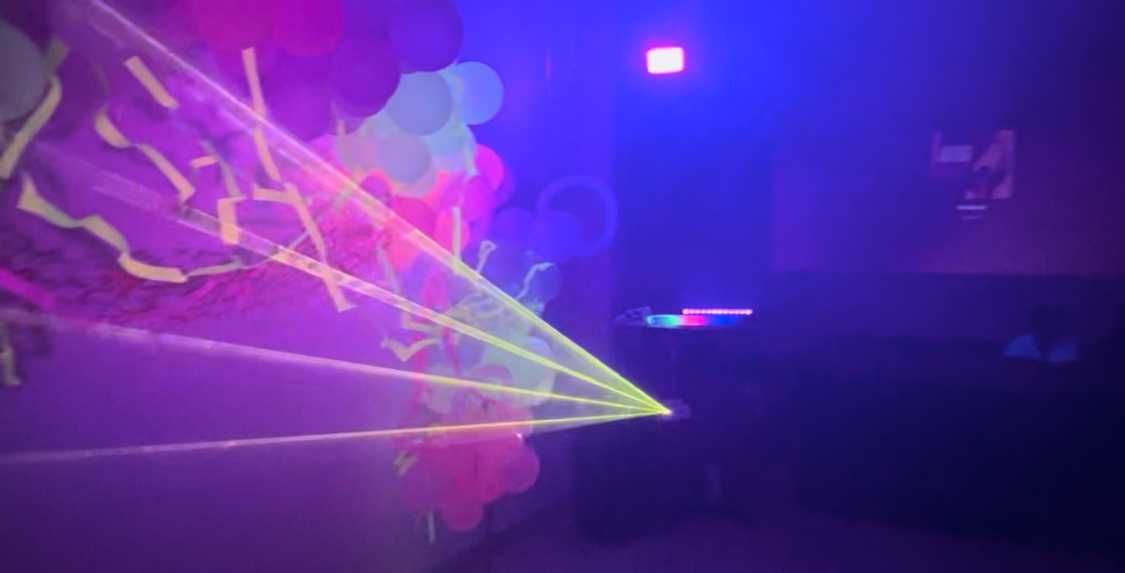 Wypożyczenie głośnika/laserów/lampUv/mikrofonów oświetlenie imprezowe