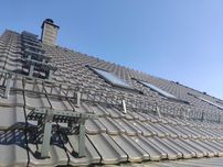 Ława kominiarska / stopień dachowy antracyt 0,40 m + komplet mocowania