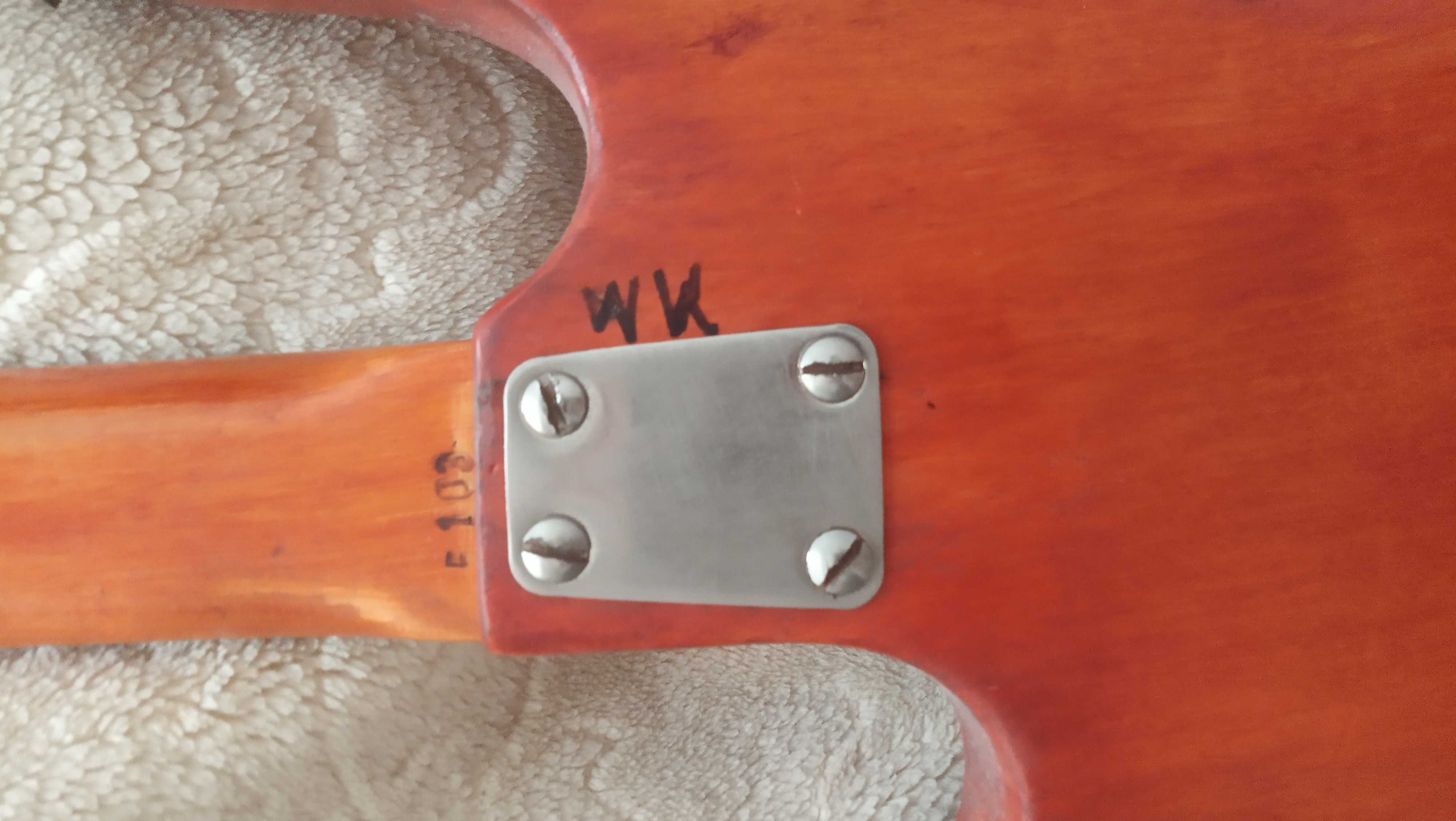 Gitara basowa Jolana Galaxis kompletna