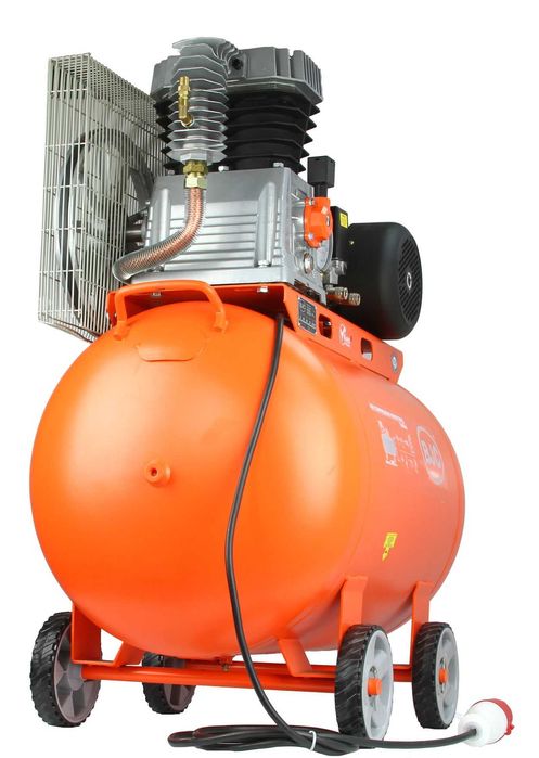 Kompresor olejowy 200L 10bar BJC sprężarka + PIASKARKA 105 L BEZPYŁOWA