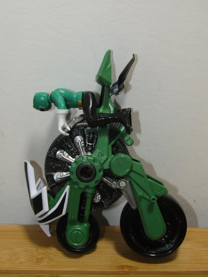 Мотоцикл Ninjago Power Rangers Samurai Green Disc з рейнджером
