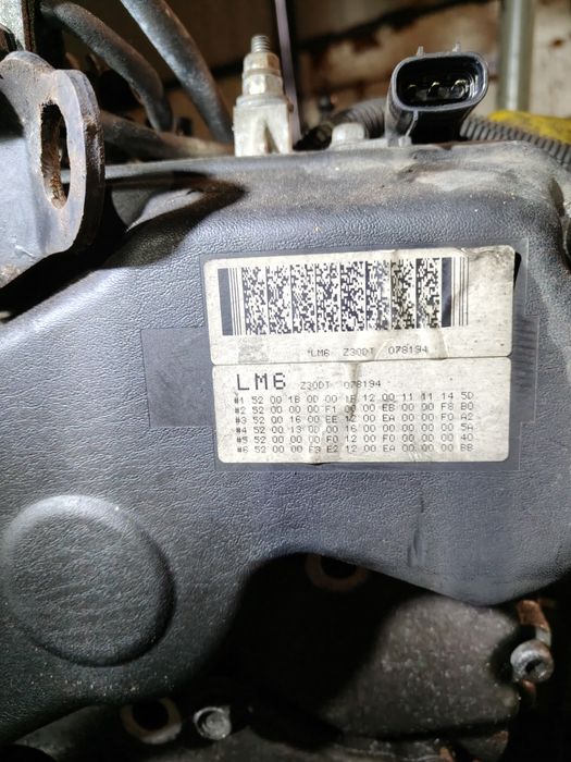 Silnik opel Vectra c lift V6 3,0 TDCi wtryski pompa paliwa z30dt