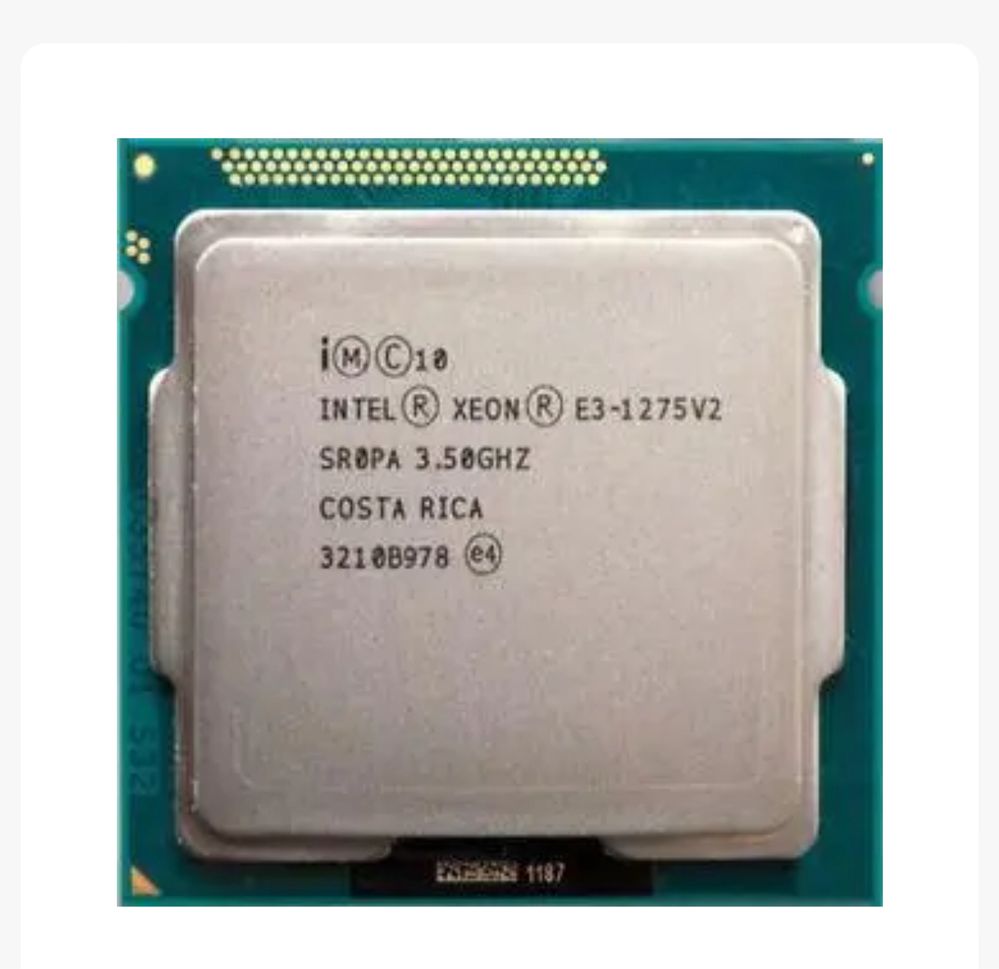 Процесор Intel® Xeon® E3-1275 v2 3.5 Ghz