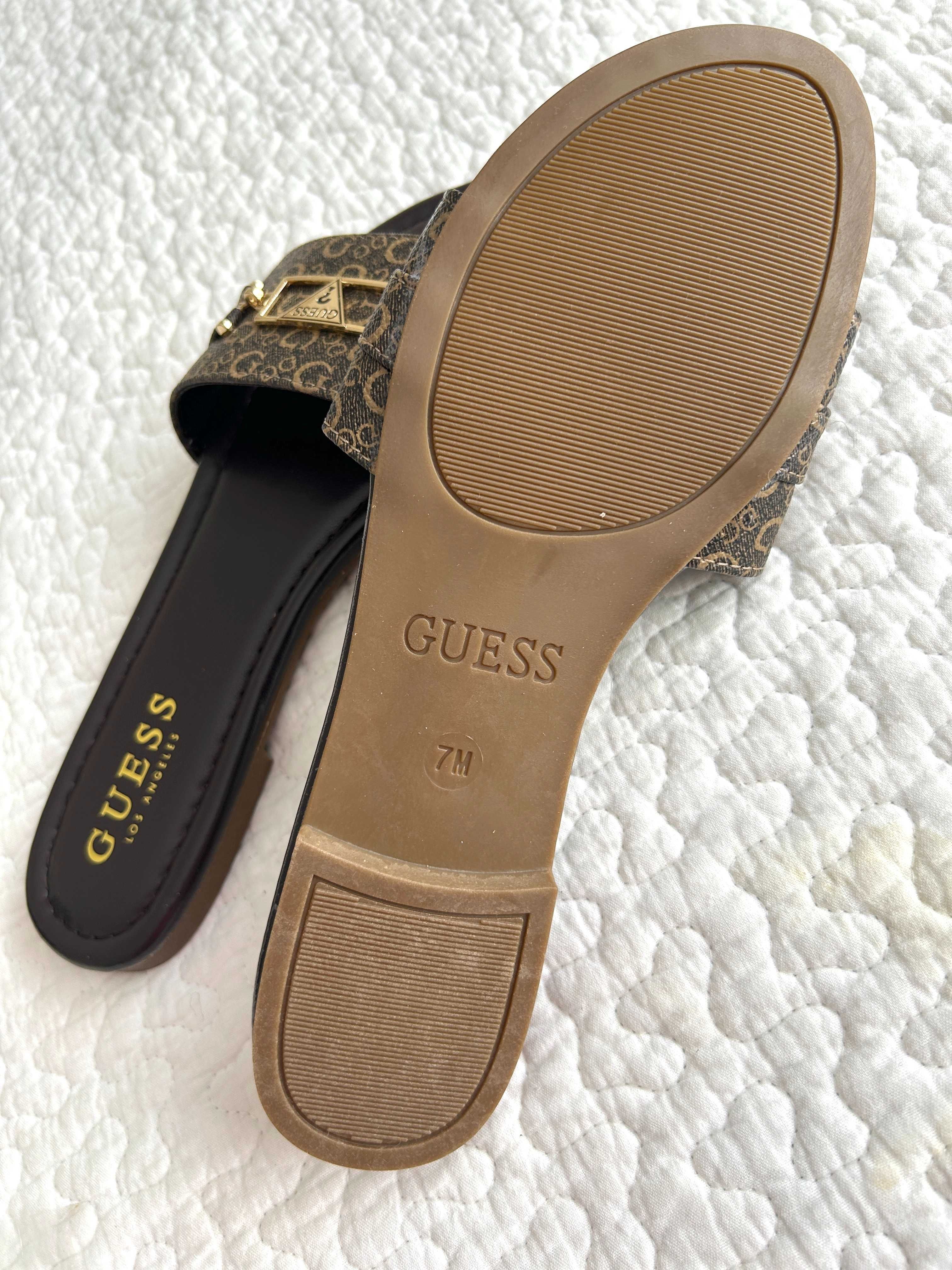 Guess klapki roz 37