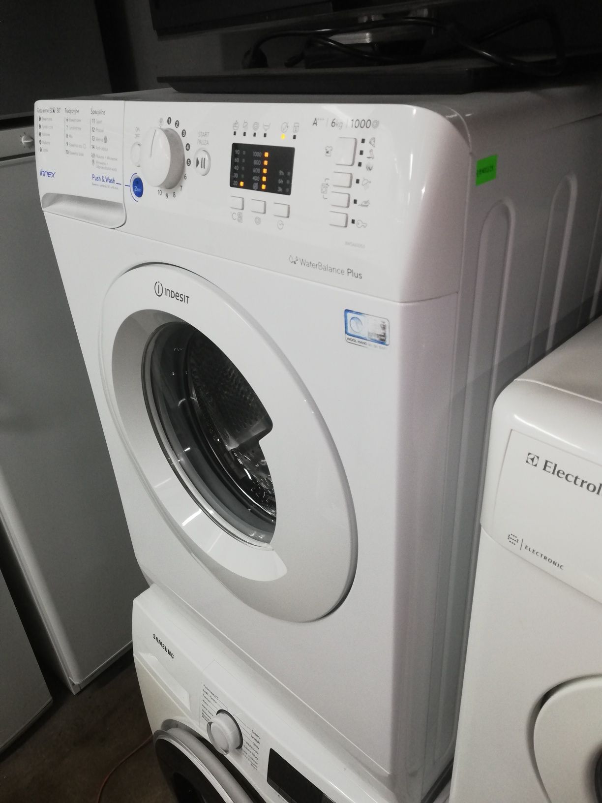 Pralka Indesit 6kg 1000ob A+++ |12msc |BD stan |Dowóz