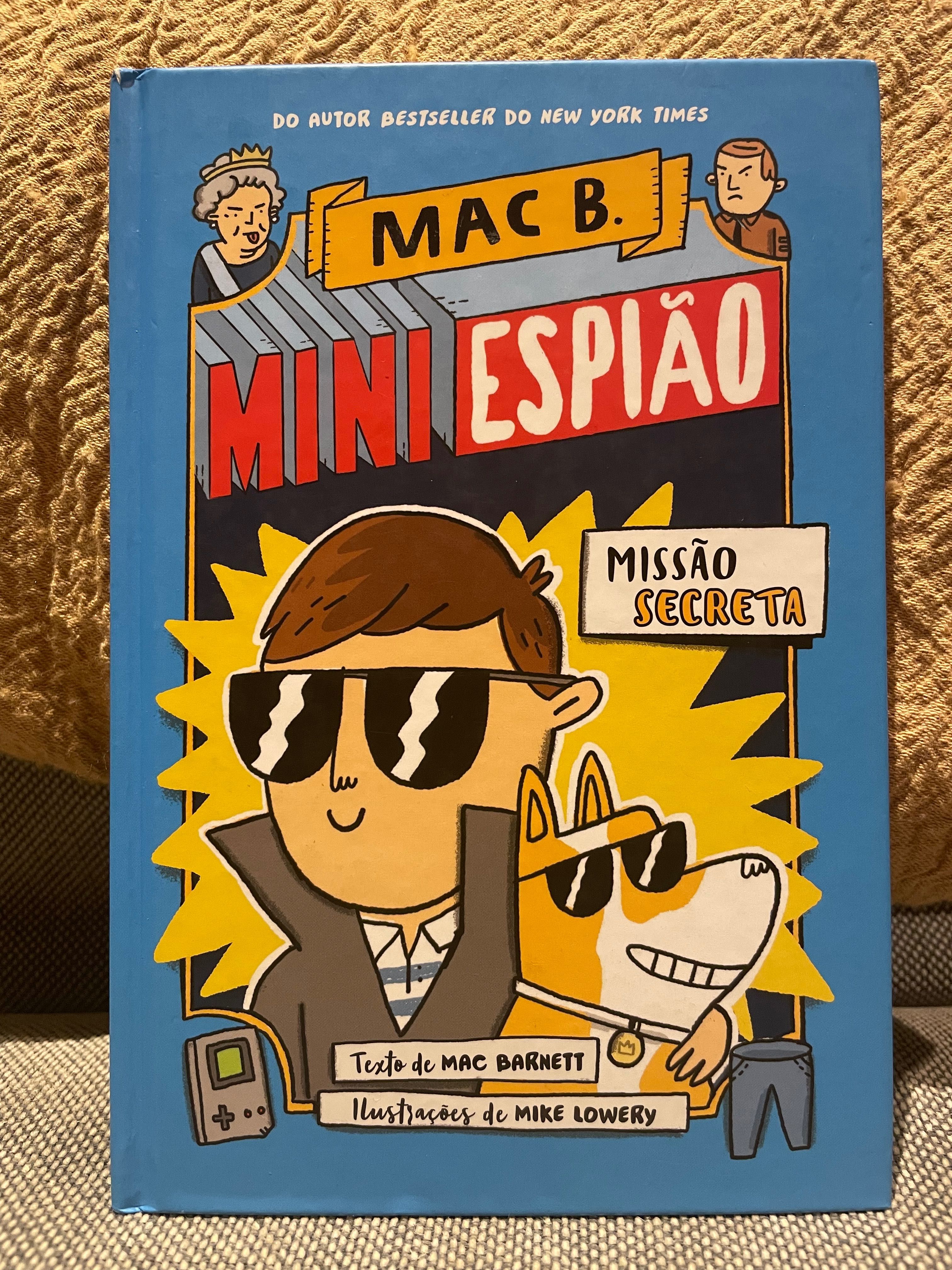 Livro Mini espião