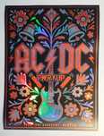 AC/DC Pge Narodowy Warszawa plakat holograficzny