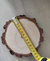 Plastry drewna brzozowego 12/13 cm, pakiet 25 sztuk.
