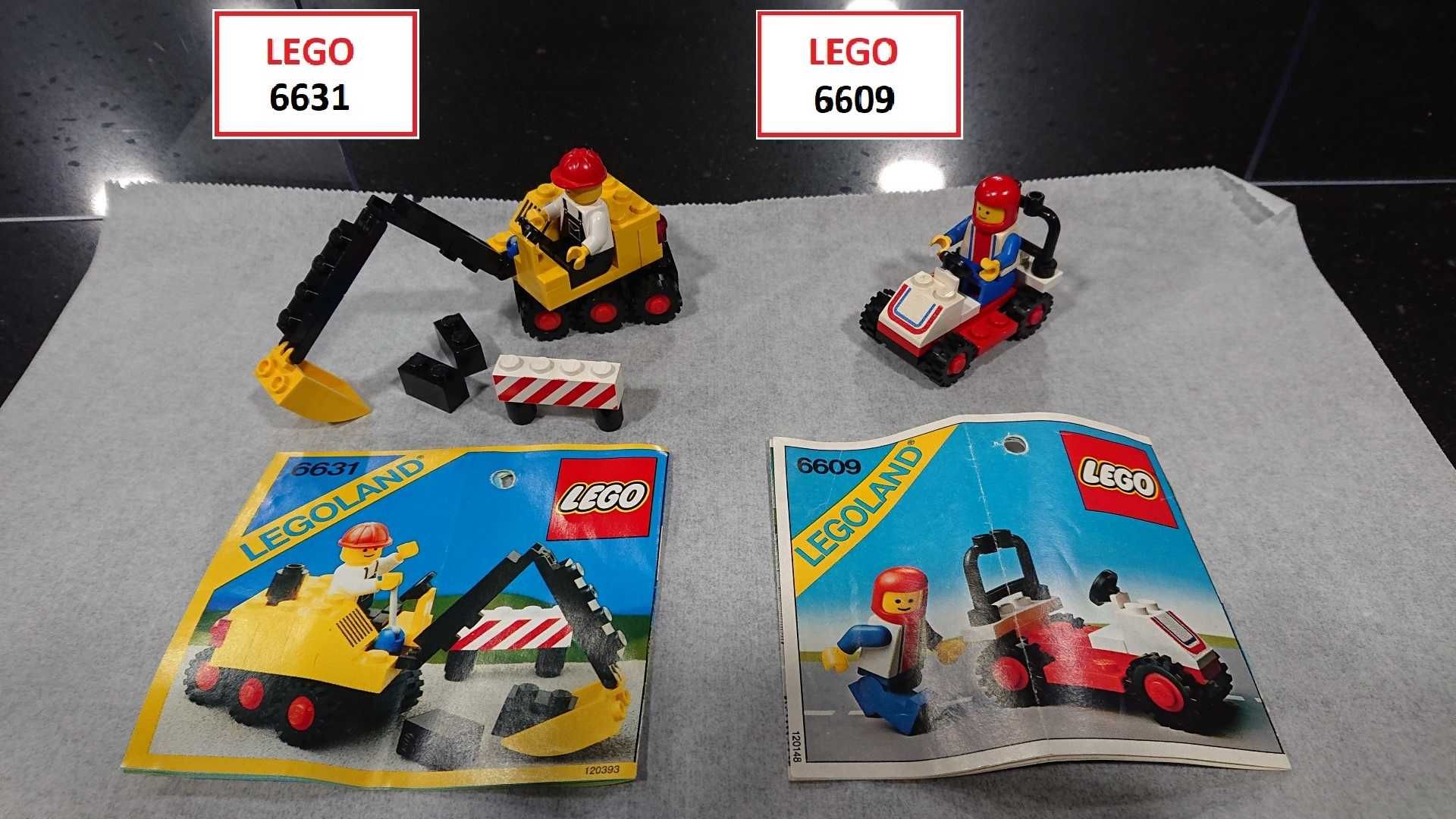 Lego CITY Classic: 6581; 6631; 6609; 6662; 6674; 6677; 6656; 6652