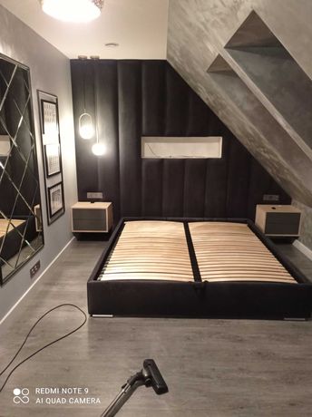 panel panele tapicerowane akustyczne sypialnie garderoby na wymiar