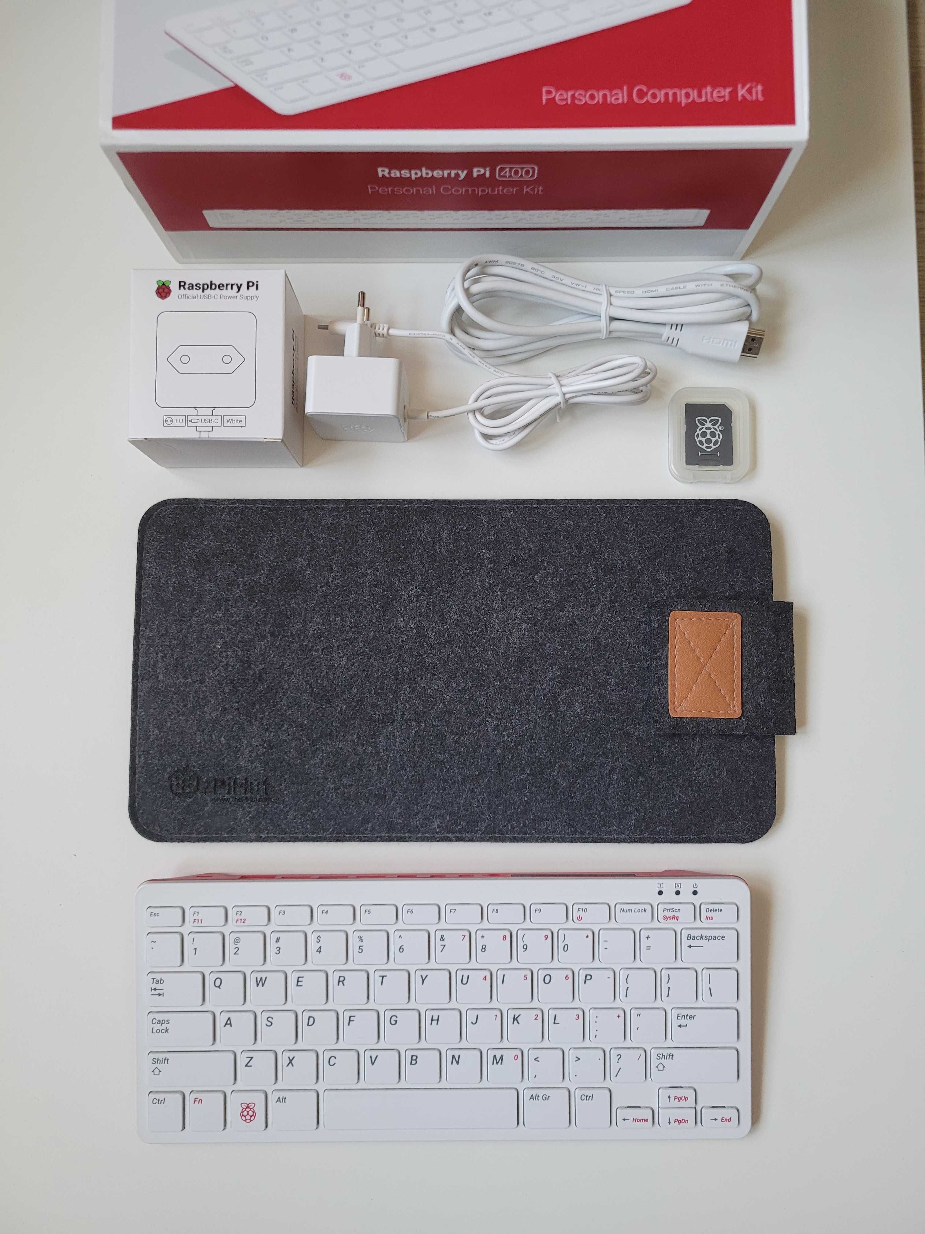 Zestaw Raspberry Pi 400 WiFi 4GB RAM + Etui