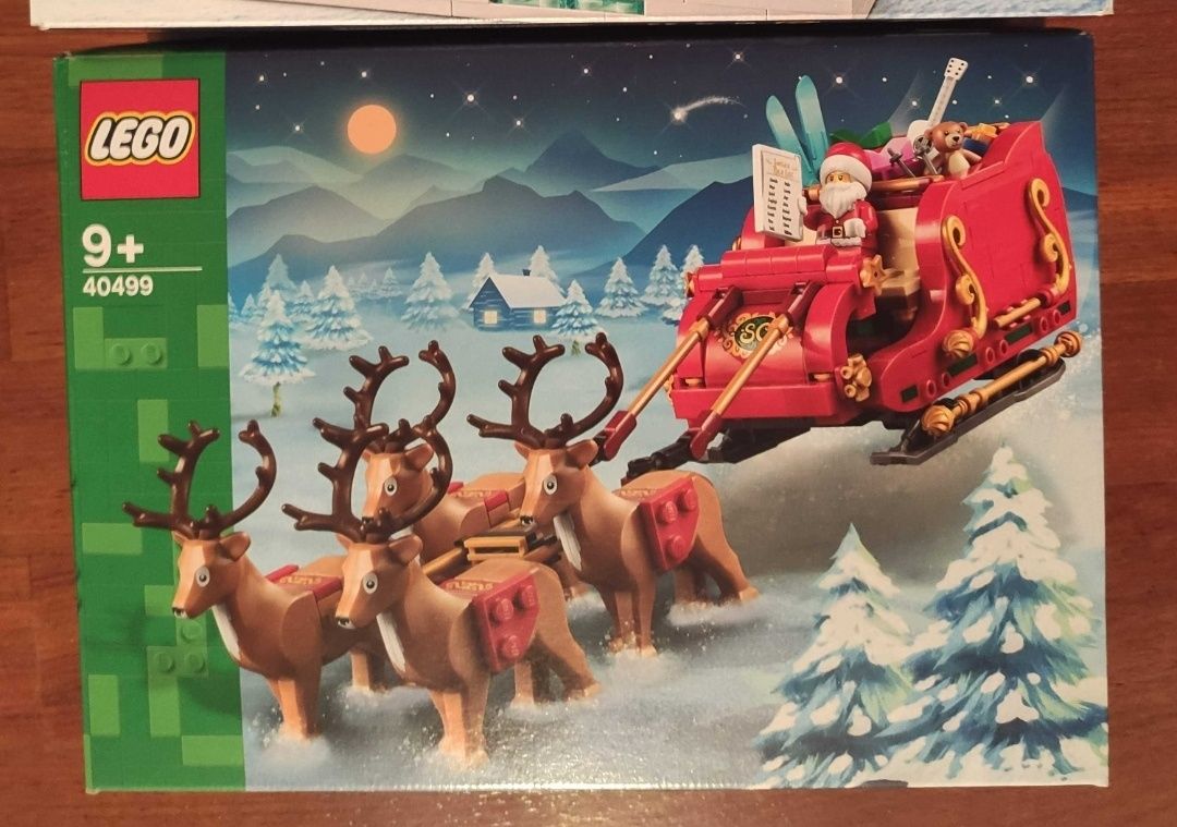 Lego 40484 Jardim do Pai Natal 40499 Santa's Sleigh