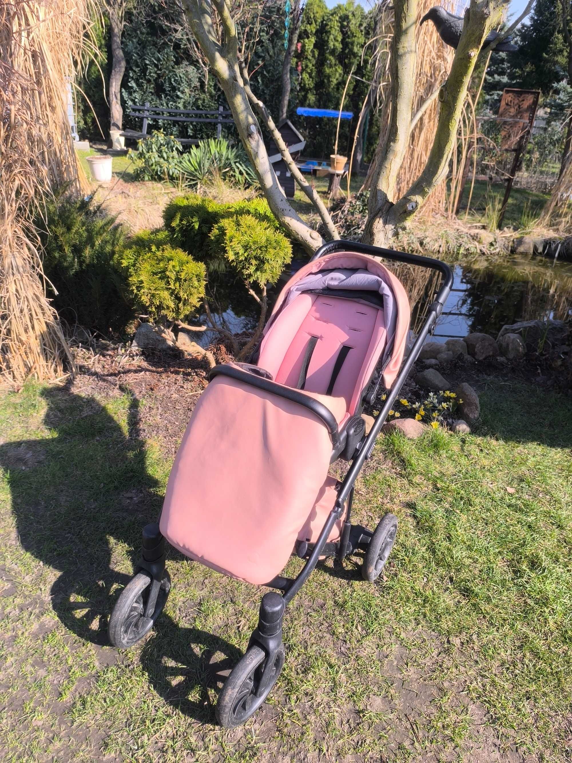Wózek anex e/type peach 2w1