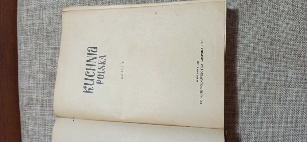 Kuchnia Polska 1958r.
