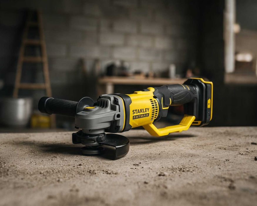 SZLIFIERKA Kątowa Stanley FatMax 18V 125Mm 8500Obr/Min NOWA Trwała