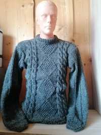 Sweter góralski z wełny