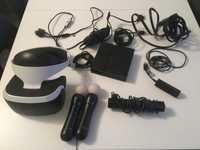 Gogle VR PS + 2 kontroler MOVE + PS camera V1