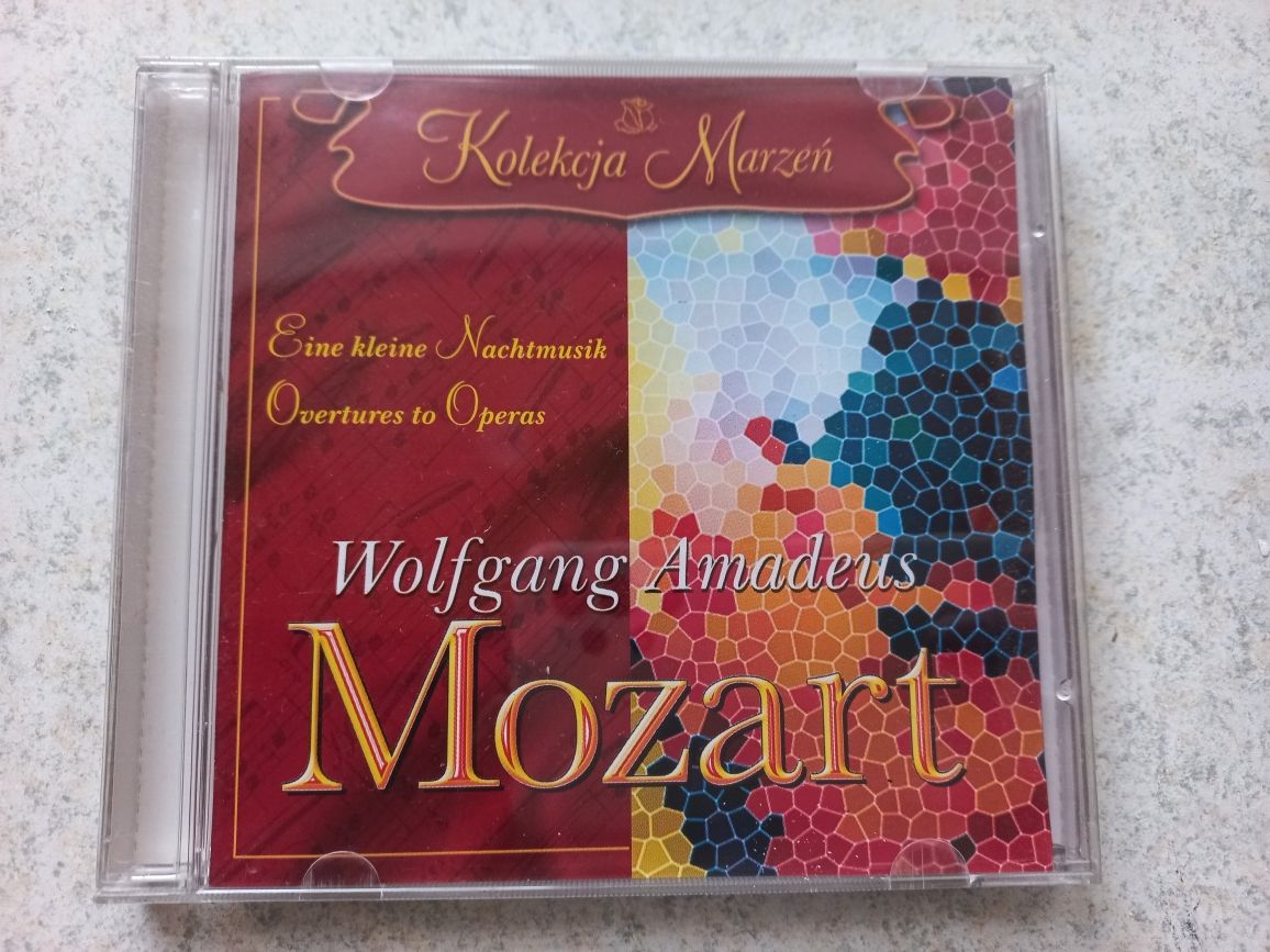 Mozart cd   7 utworow  dvd