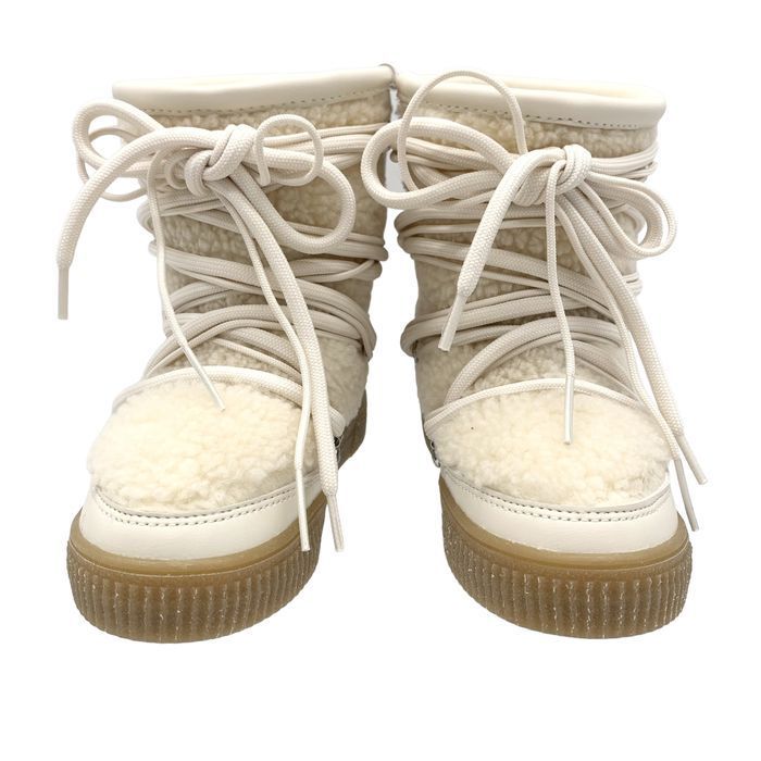 Buty dziecięce śniegowce r32 Chiara Ferragni Snow Boot Low beżowe