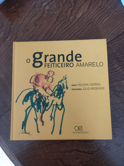 O grande feiticeiro amarelo - Helena Osório e Júlio Resende