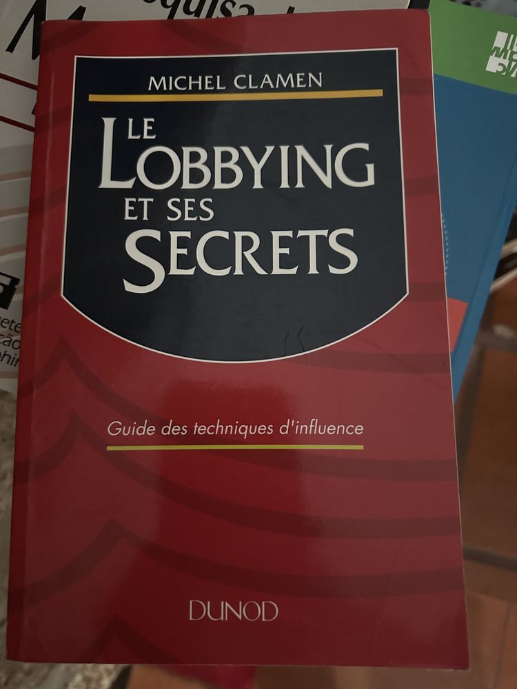 Livro Michel Clamen - Le lobbying et ses secrets