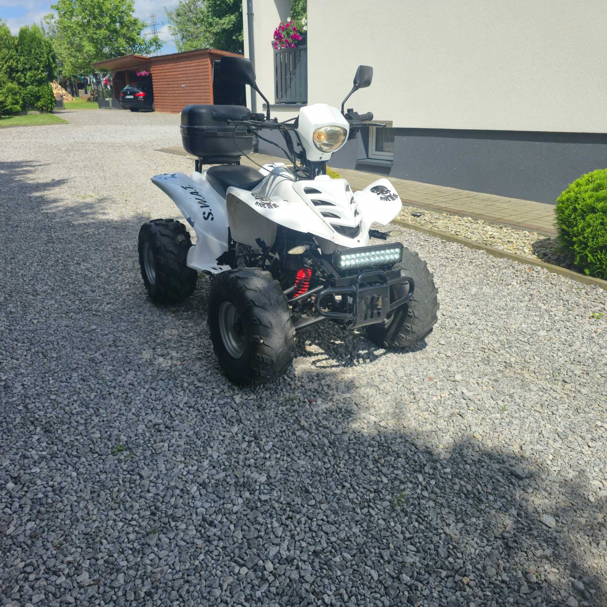 Quad Bashan z homologacjom sprowadzony z Niemiec