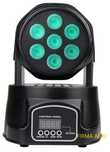 LED ruchoma głowa MINI WASH 7x10W 4w1 RGBW FAKTURA VAT