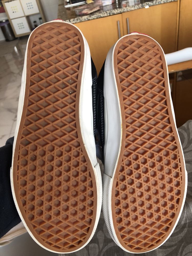 sapatilhas / Ténis Skate Half Cab Vans pretas tamanho 40