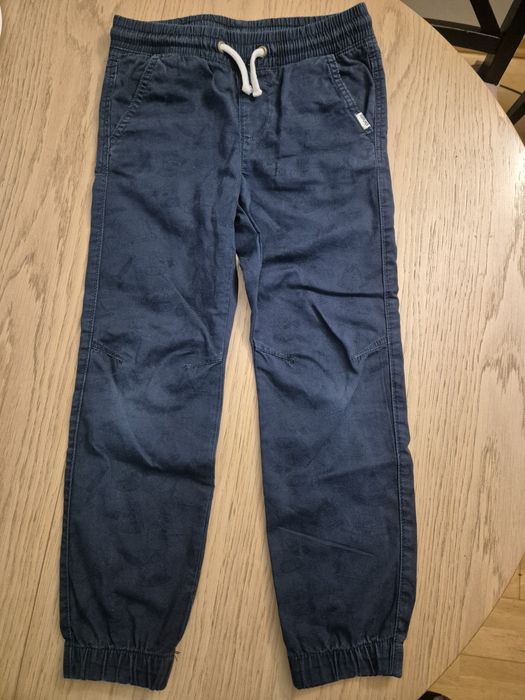 Długie spodnie materiałowe h&m