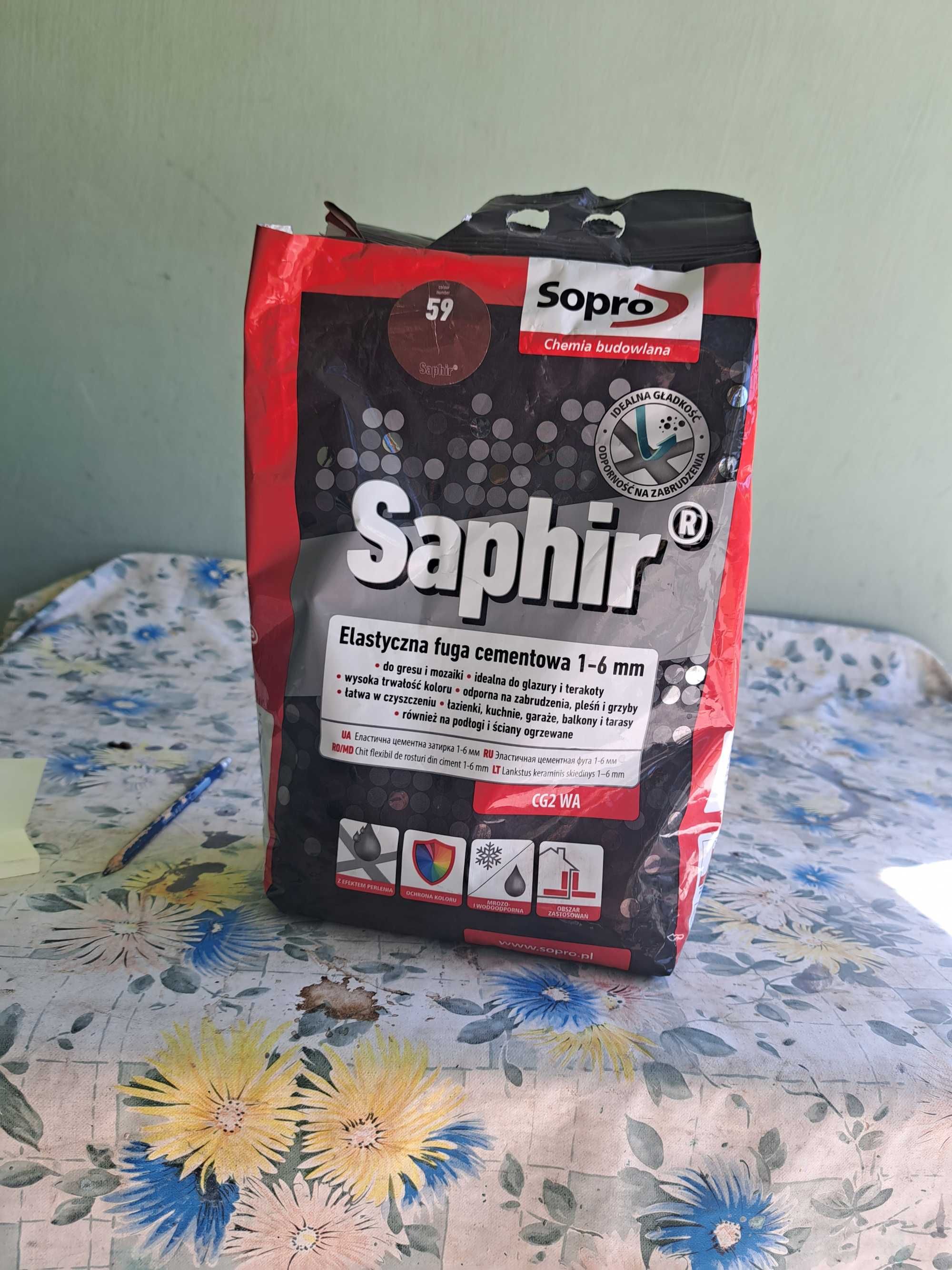 Fuga elastyczba  Saphir Sopro 59 Brąz Bali 2,4 kg
