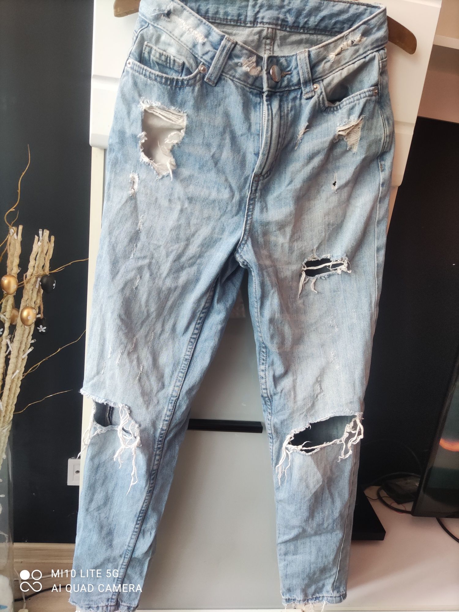 Spodnie jeansowe rozmiar XS