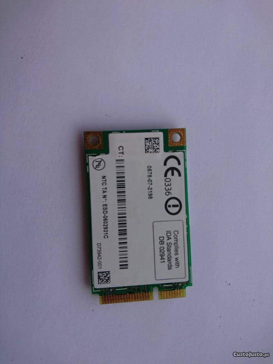 Placa de rede intel