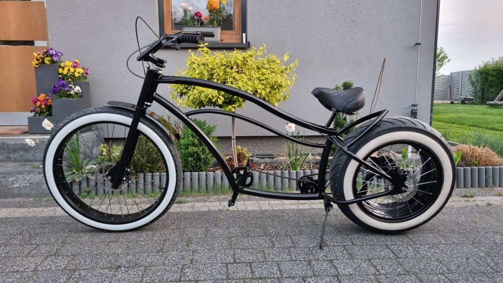 Rower custom choper cruiser jedyny taki