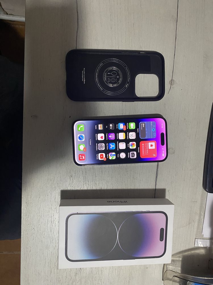 Iphone 14pro 128 purple sim+esim neverlocked