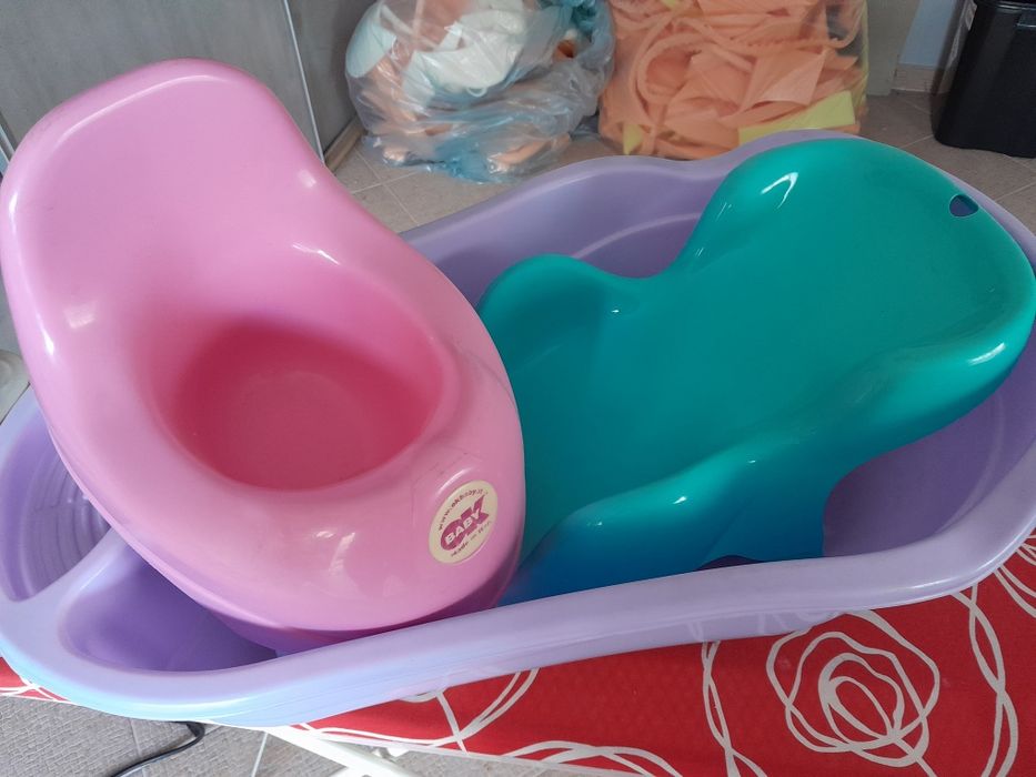 Banheira com adaptador