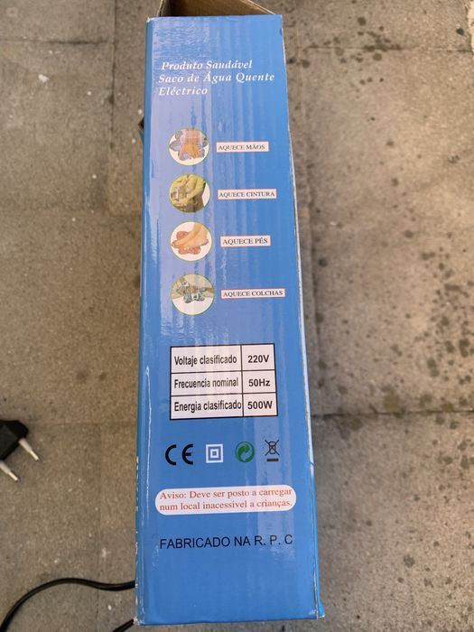 Saco de água quente electrico