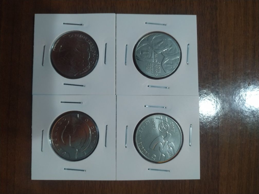 Moedas 2,5€ 5€ e 7,5€