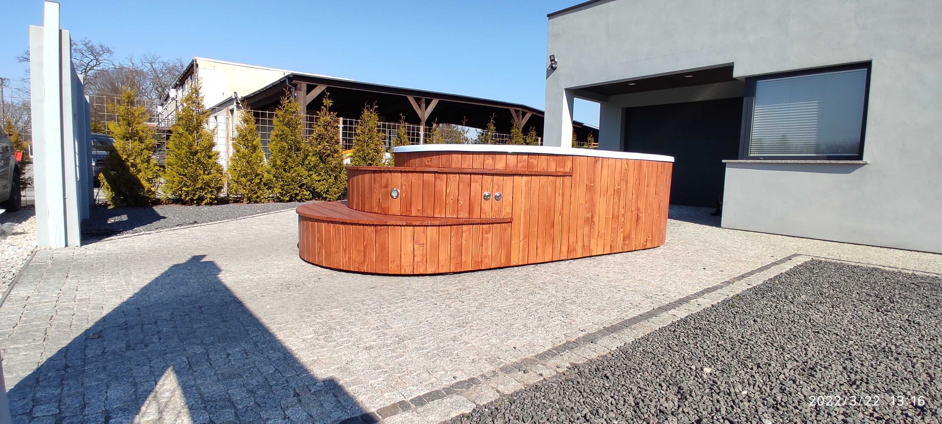 Basen Jacuzzi Bania Basen Ogrodowy Wanna Oczko Wodne