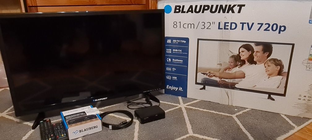 Telewizor LED 32  Blaupunkt 32/1331-WB-11B-HBKU-EU