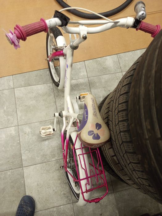 Rezerwacja - Rowerek Dziecięcy Dziewczęcy dla Dziewczynki 16 Cali Koła