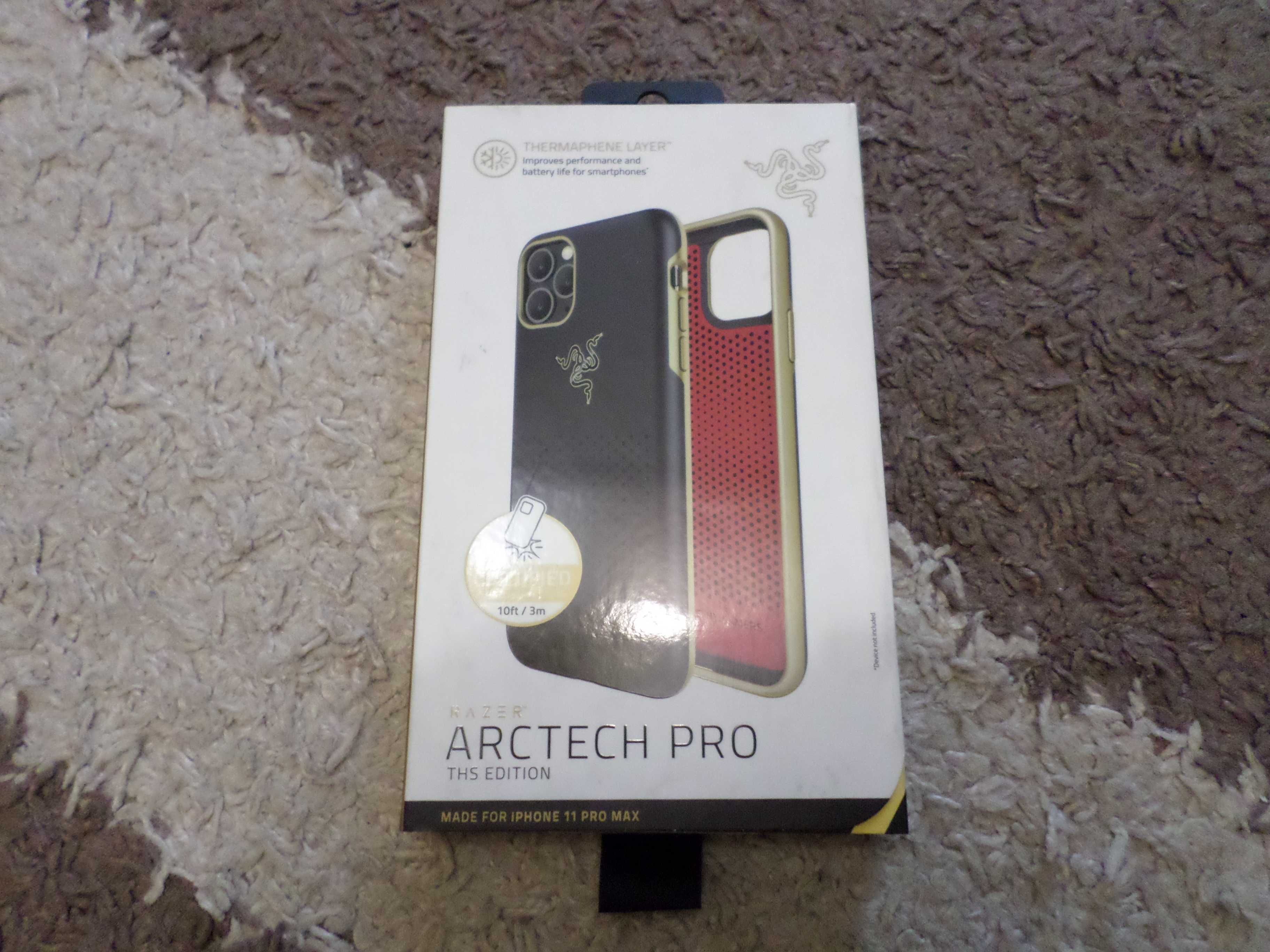 Чехол Панель Razer Arctech Pro Apple iPhone 11 Pro Max Black/Gold