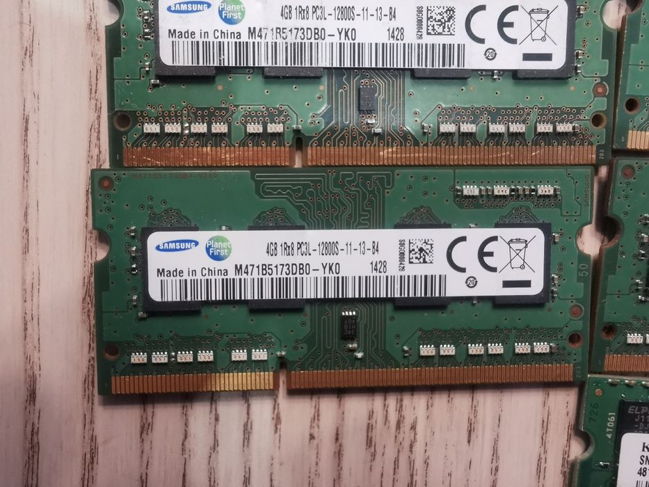 Ddr3 sodimm 4gb e 2 gb para portátil