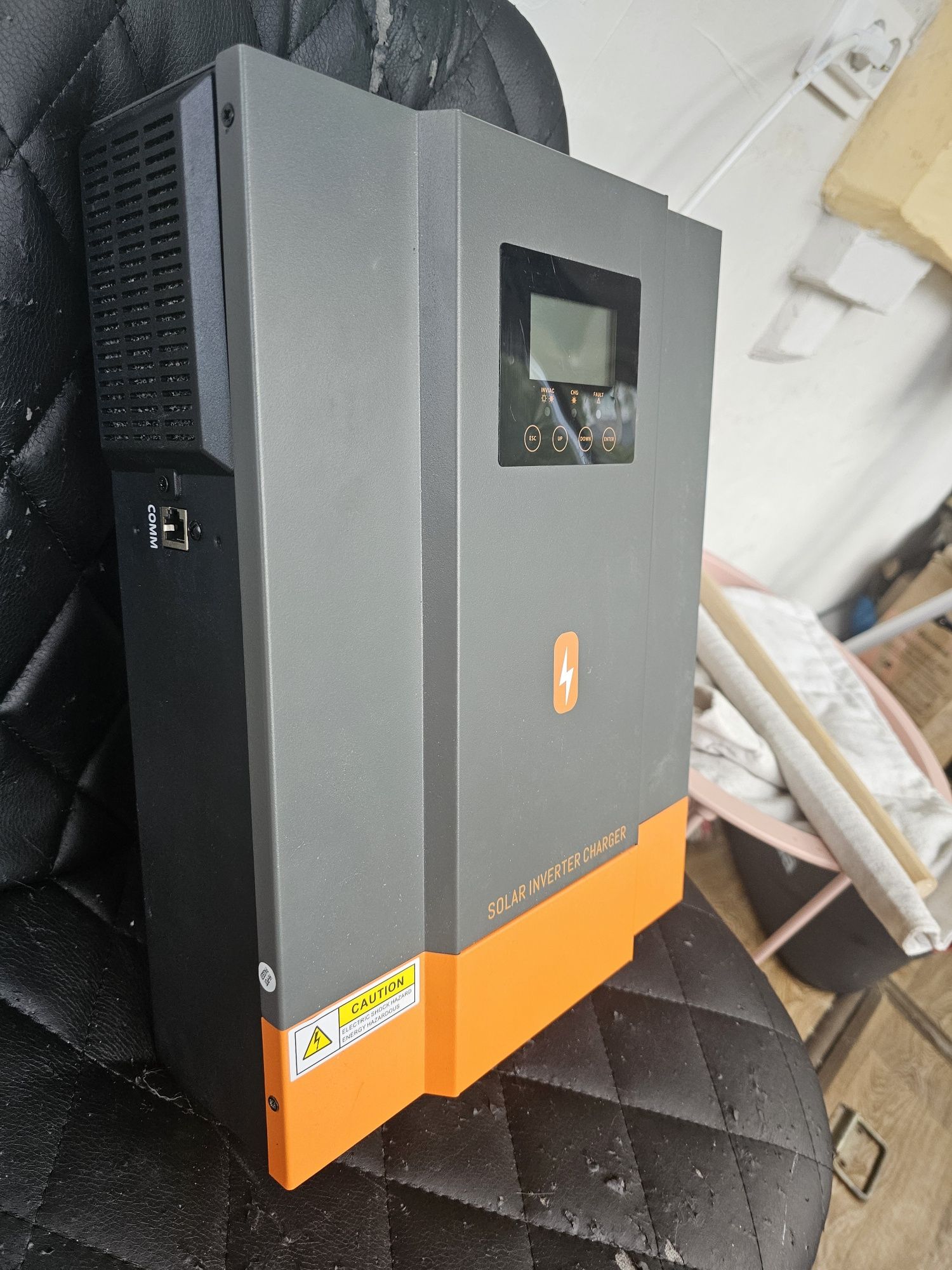 Гібридний інвертор PowMr 1600Вт 12В з MPPT (Сонячний інвертор)