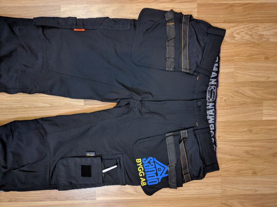 Функциональные рабочие брюки jobman craft trousers stretch