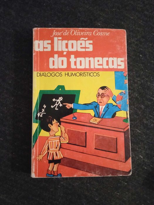 Livro de Humor e Comédia "As Lições do Tonecas"