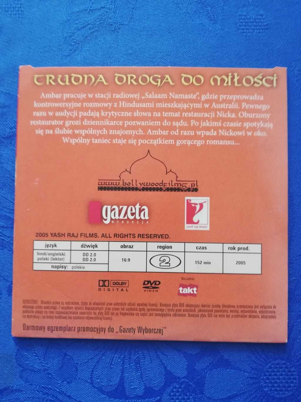 Trudna droga do miłości (DVD) - klasyka Bollywood